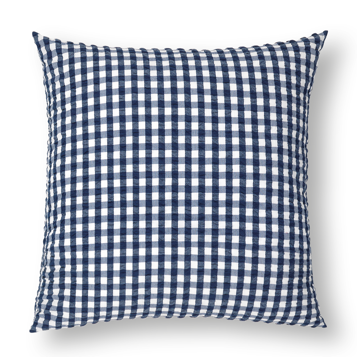 Juna - Organic Pillow case - Crisp  - 60 x 63 cm - Dark blue
