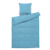 Juna - Organic Bed linen - Crisp  - 140 x 200 cm - Blue thumbnail-1
