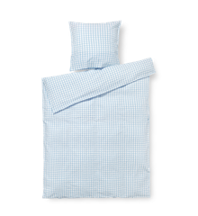 Juna - Organic Bed linen - Crisp  - 140 x 200 cm - Light blue