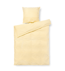Juna - Organic Bed linen - Crisp  - 140 x 200 cm - Yellow