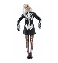 Ciao - Voksenkostume - Lady Skeleton
