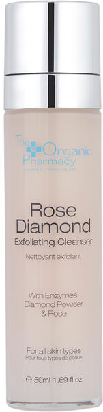 The Organic Pharmacy– Rose Diamond Exfoliating Cleanser Ultimo 50 ml - Skjønnhet
