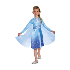 Disguise - Classic Costume - Elsa Traveling Dress (128 cm) (129979K)