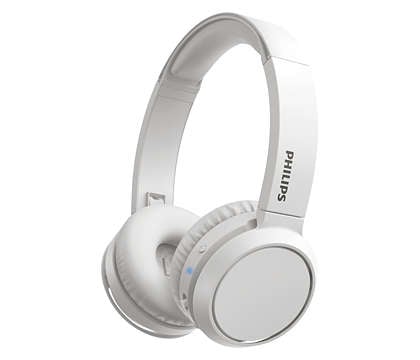 Philips Audio - On-ear Wireless Headphones - White
