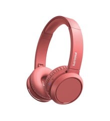 Philips Audio - On-ear Wireless Headphones - Red