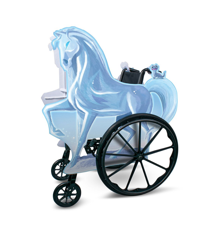 Disguise - Adaptive Wheelchair Cover - Frozen Ice Nokk (121199)