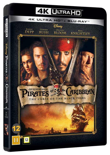 Pirates of the Caribbean: The Curse Of The Black Pearl 4K