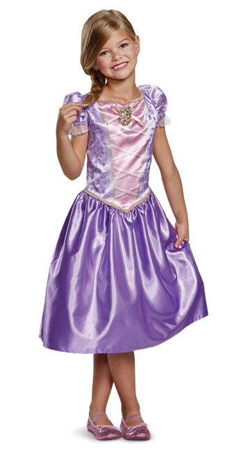 Disguise - Classic Costume - Rapunzel (128 cm) (140659K)
