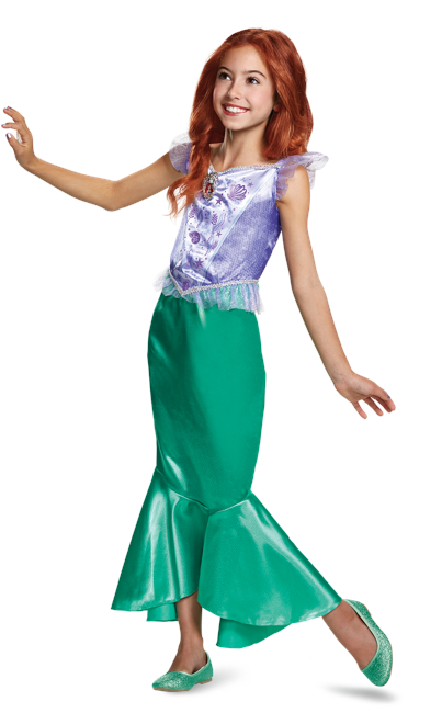 Disguise - Classic Kostume - Ariel (128 cm)