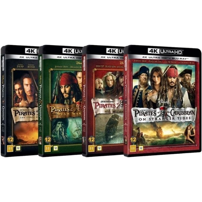 Pirates of the Caribbean 4k - Bundle