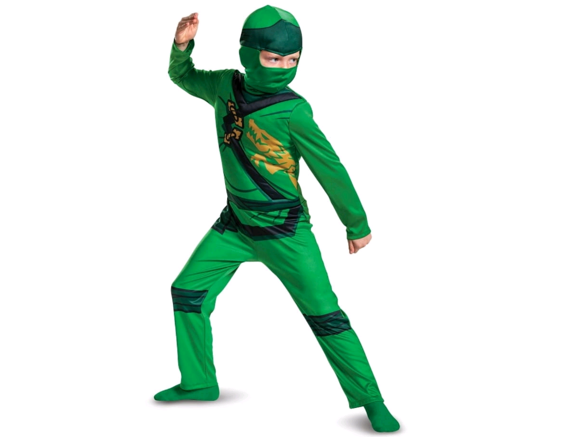 Køb Disguise - Ninjago Kostume - Lloyd (104 cm) Green - 104
