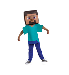 Disguise - Fleksibel Minecraft Kostume - Steve (140 cm)