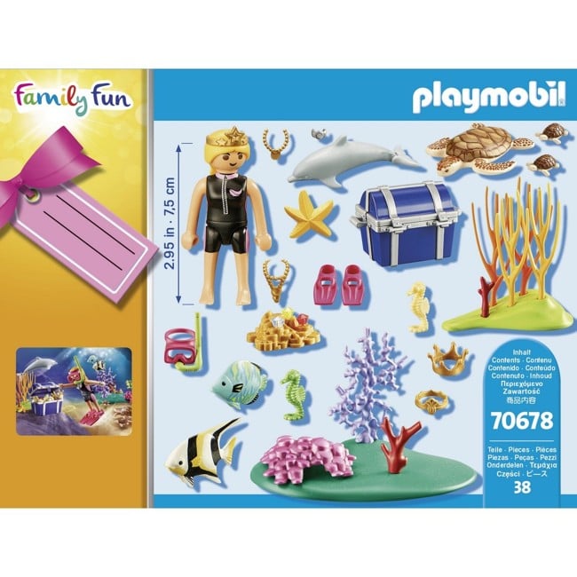 Playmobil - Treasure Diver Gift Set (70678)