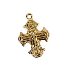 Pendant - Crucifix - 18K gold plated