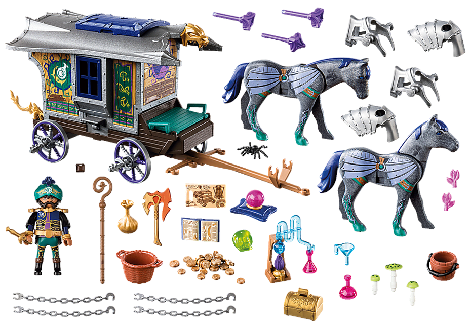 Playmobil - Violet Vale - Merchant Carriage (70903)