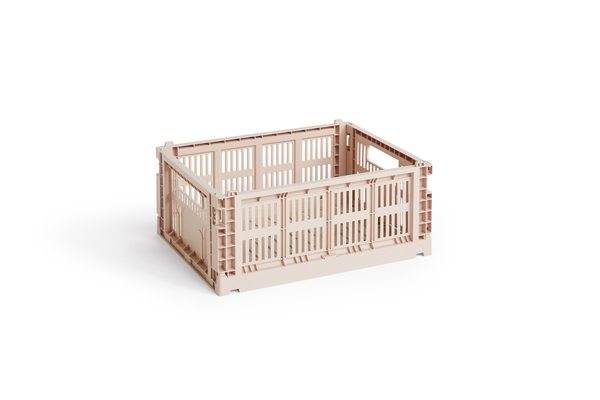 HAY - HAY Colour Crate M - Powder - Kurver & esker - Beige