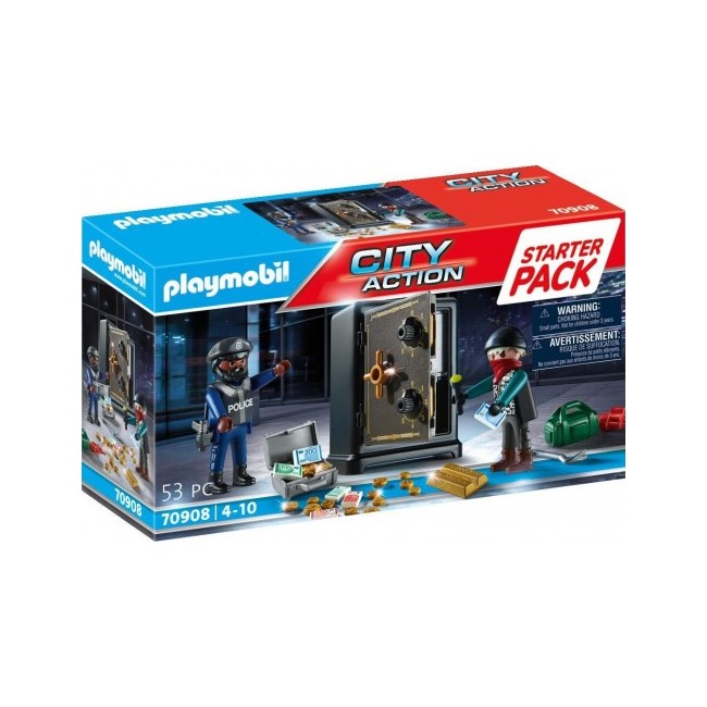 Playmobil - Starter Pack Kassakaapin murtaja (70908)