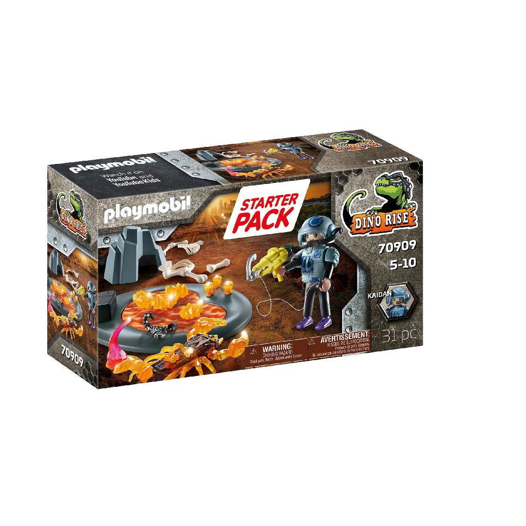 Playmobil - Starter Pack Dino Rise: Fire Scorpion (70909)