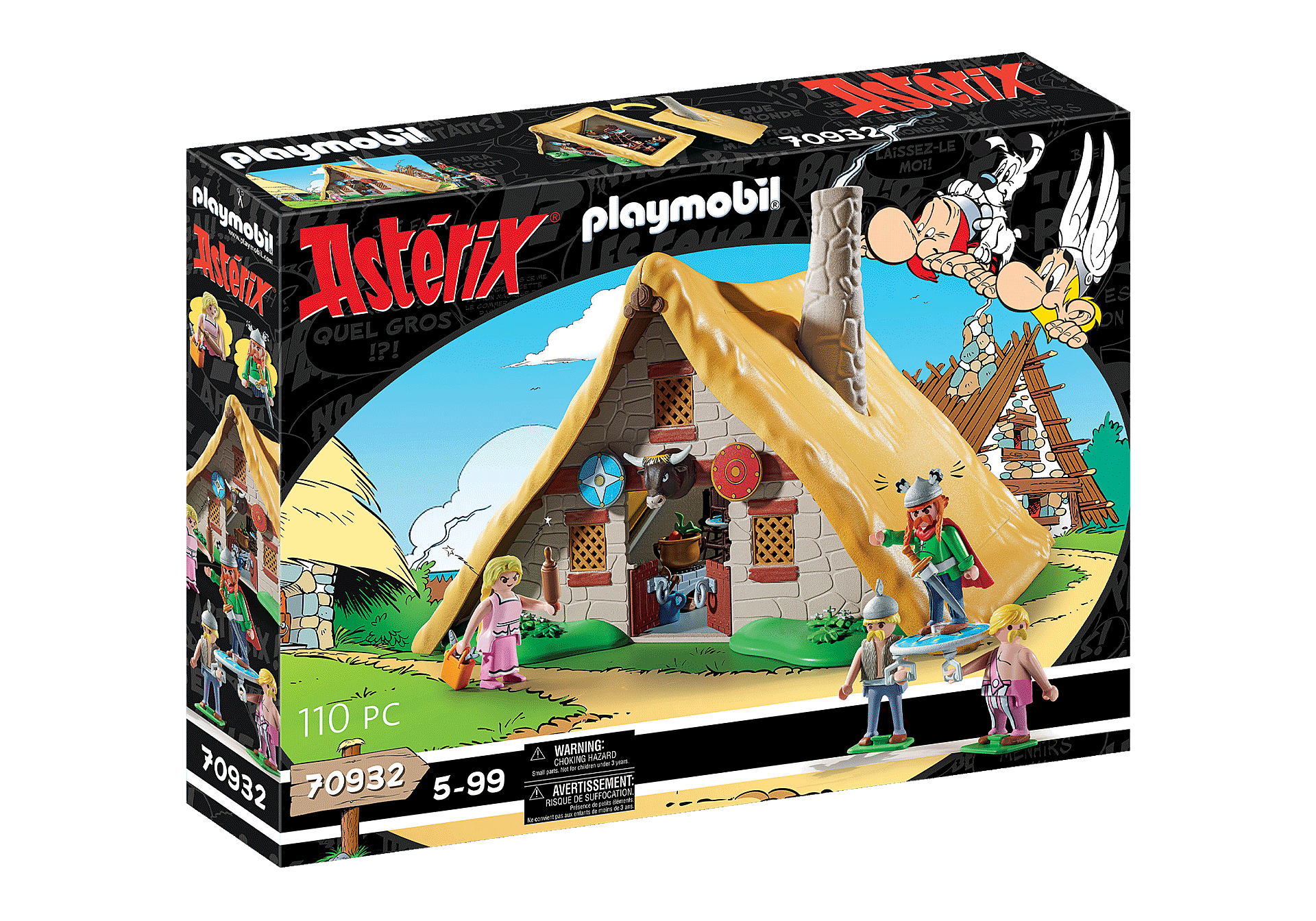 Playmobil - Asterix - Hut of Vitalstatistix (70932)