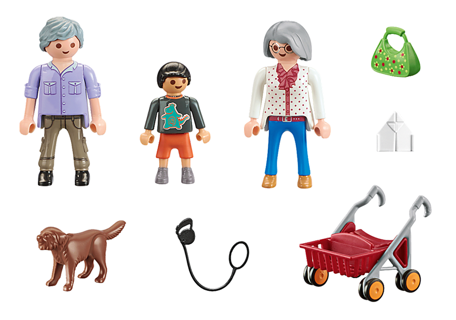 Playmobil - Grandparents with Child (70990)