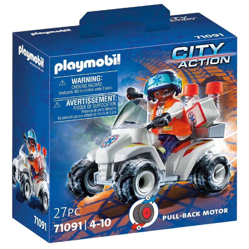 Playmobil - Medical Quad (71091)