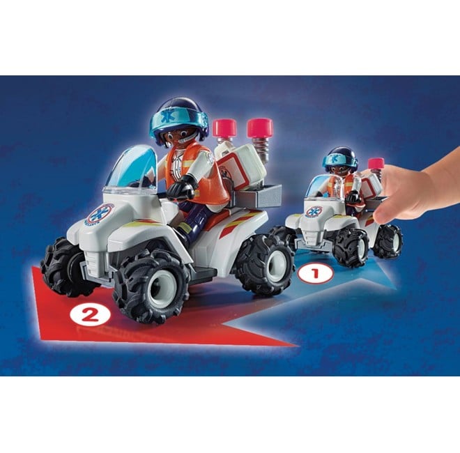 Playmobil - Medical Quad (71091)