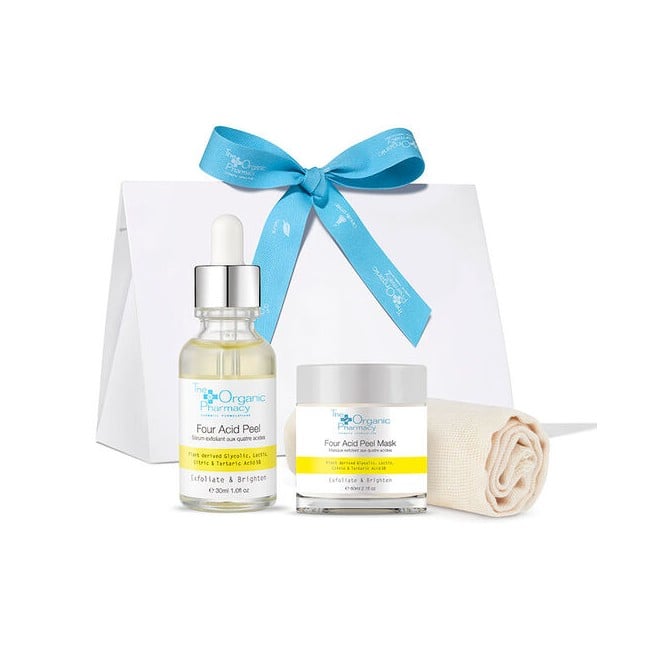 The Organic Pharmacy – Renew & Smooth Kit/Four Acid Peel Geschenkset