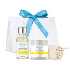 The Organic Pharmacy – Renew & Smooth Kit/Four Acid Peel Geschenkset