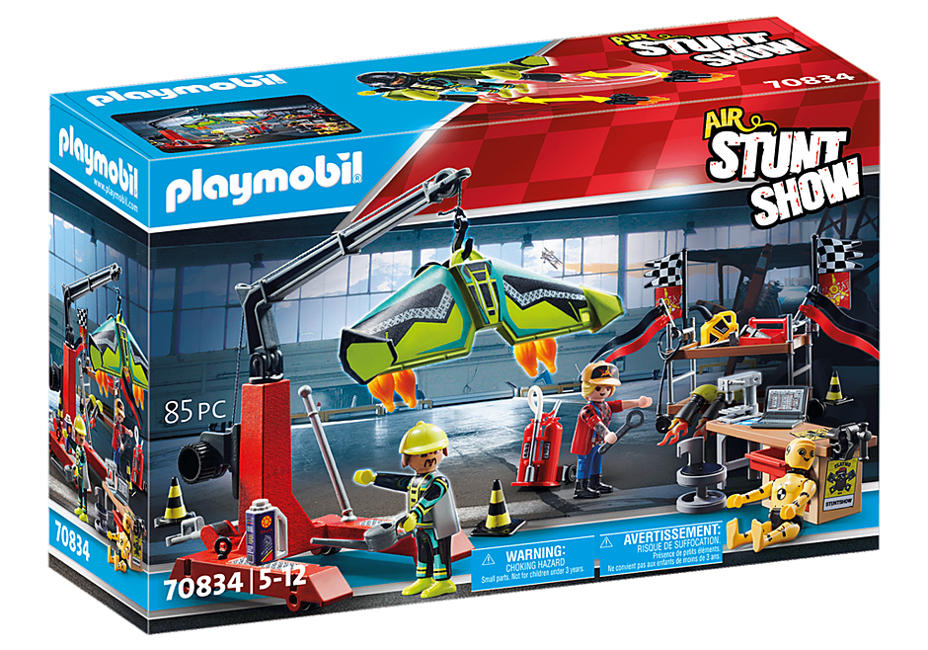 Playmobil - Air Stunt Show Service Station (70834)