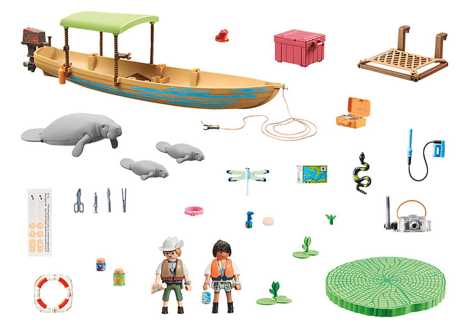 Playmobil - Wiltopia - Boat Trip to the Manatees (71010)