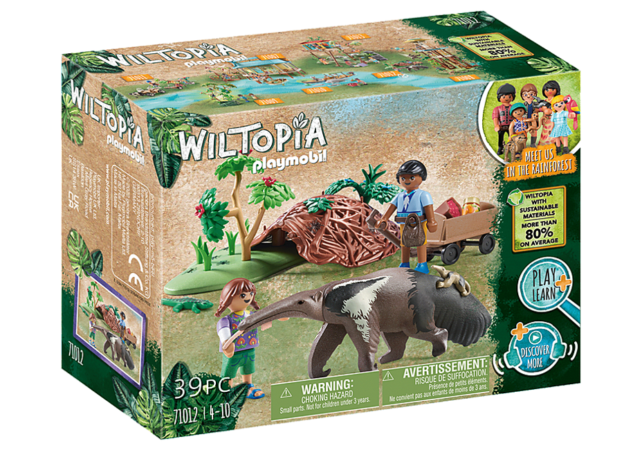 Playmobil - Wiltopia  - Anteater Care (71012)