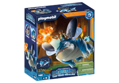 Playmobil - Dragons: The Nine Realms - Plowhorn & D'Angelo (71082)