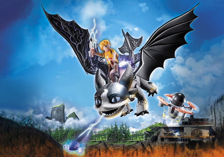 Playmobil - Dragons: The Nine Realms - Thunder & Tom (71081)