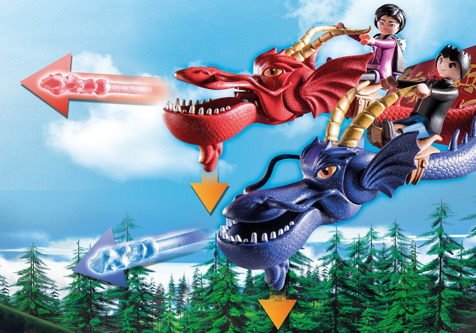 Playmobil - Dragons: The Nine Realms - Wu & Wei with Jun (71080)