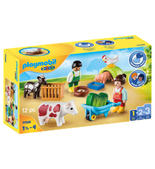 Playmobil 1.2.3 - Fun on the Farm (71158)