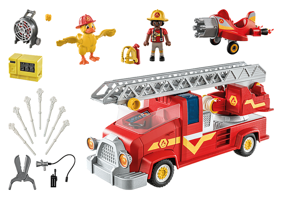 Playmobil - Duck On Call - Fire Rescue Truck (70911)