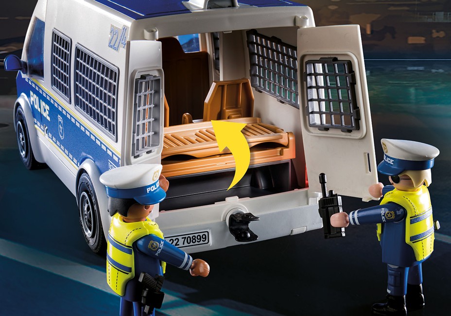 Playmobil - Police Van with Lights and Sound (70899)