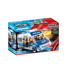 Playmobil - Politivogn med lys og lyd (70899)