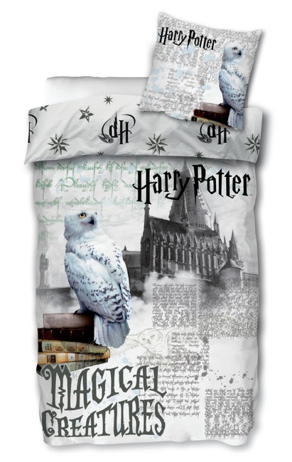 Bed Linen - Adult Size 140 x 200 cm - Harry Potter (1999277)