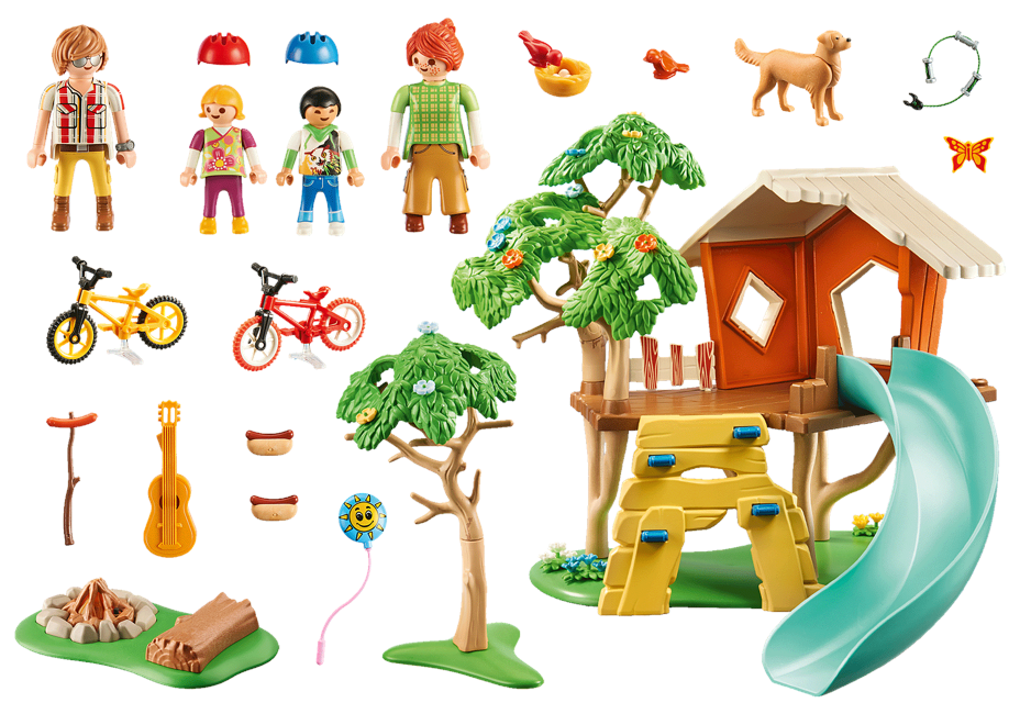 Playmobil - Adventure Treehouse with Slide (71001)