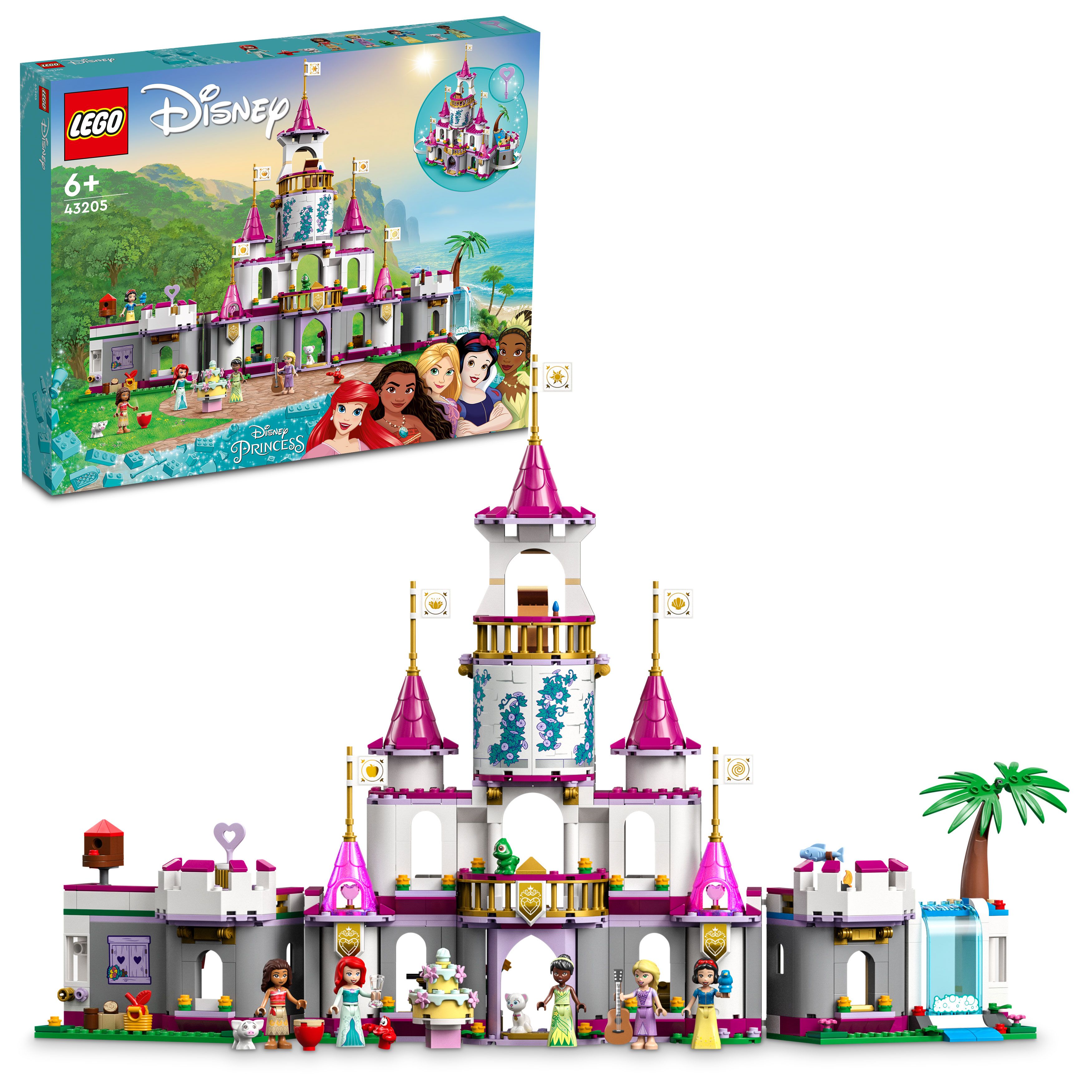 LEGO Disney Princess - Det ultimate eventyrslottet (43205) - Leker