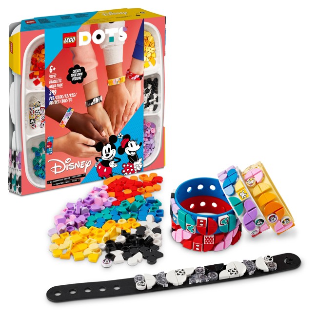 LEGO Dots - Mickey & Venner Armbånd Mega Pakke (41947)