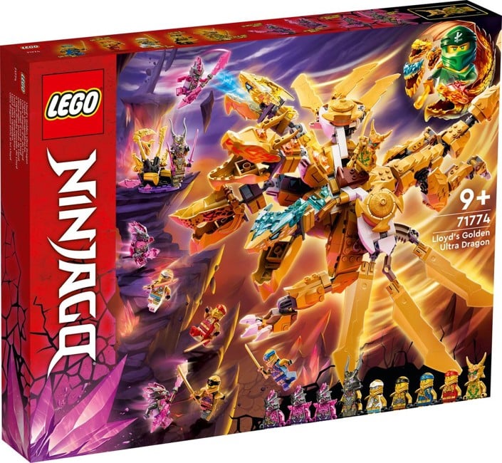LEGO Ninjago - Lloyd’s Gyldne Ultra Drage (71774)