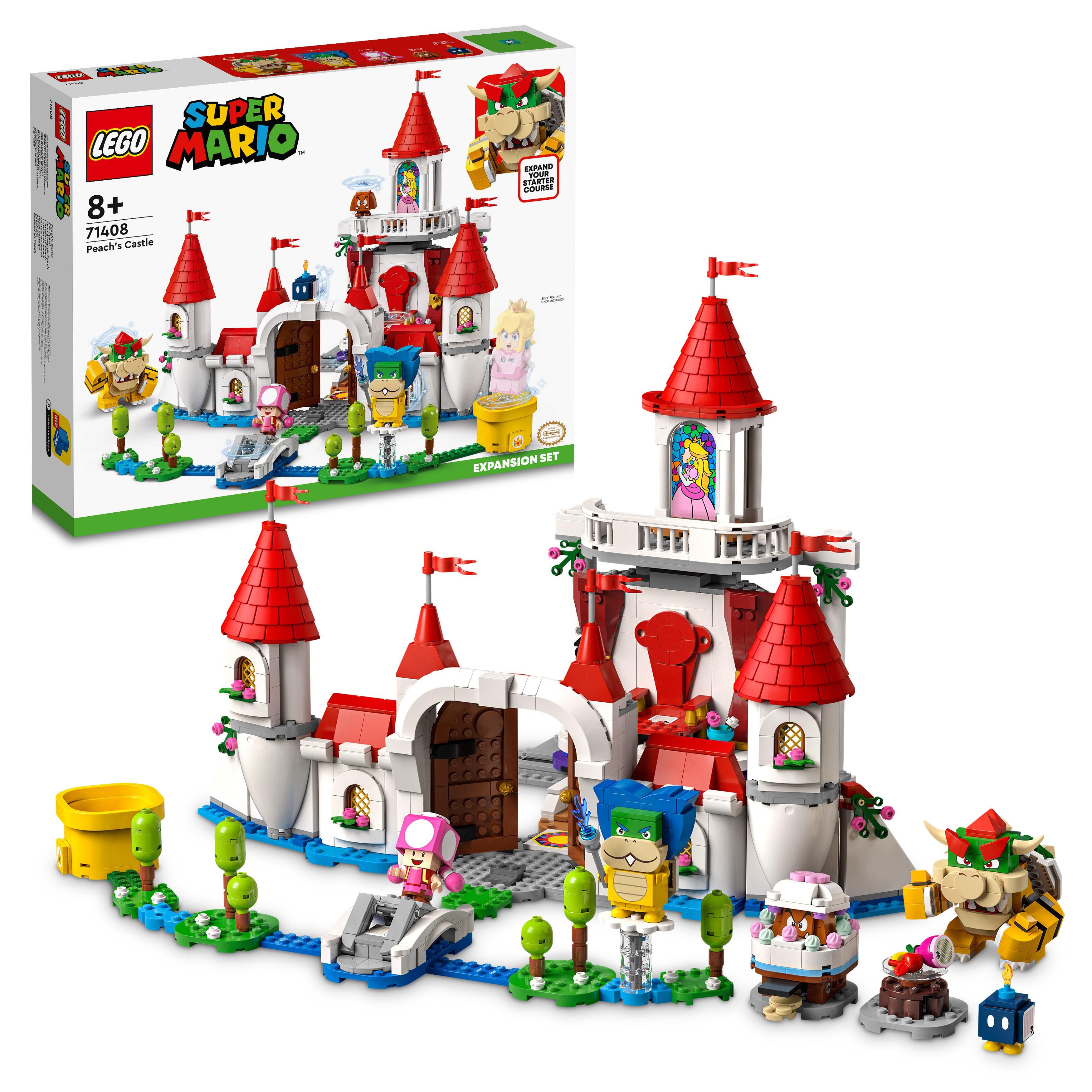 LEGO Super Mario - Ekstrabanesettet Peachs slott (71408) - Leker