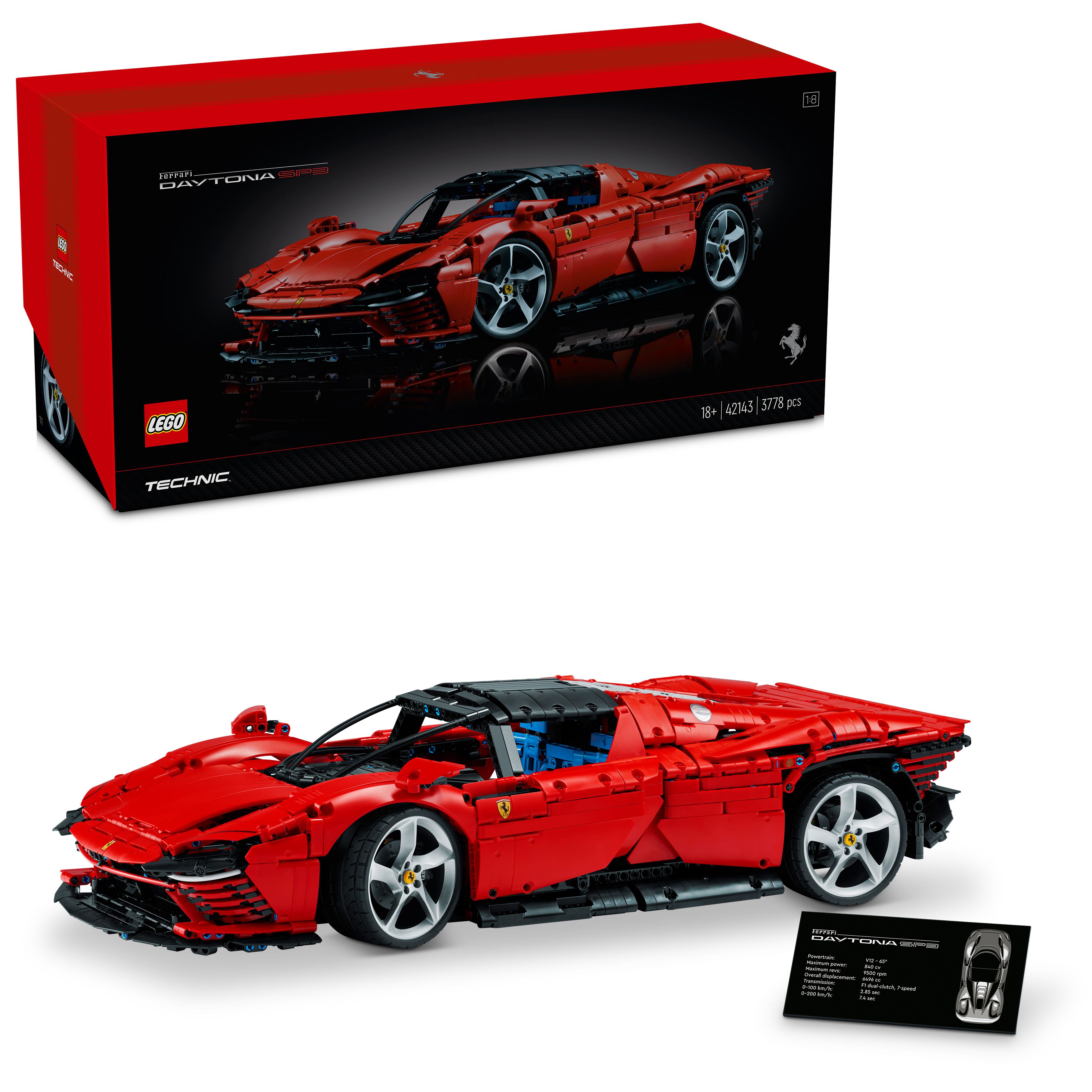 LEGO Technic - Ferrari Daytona SP3 (42143) - Leker
