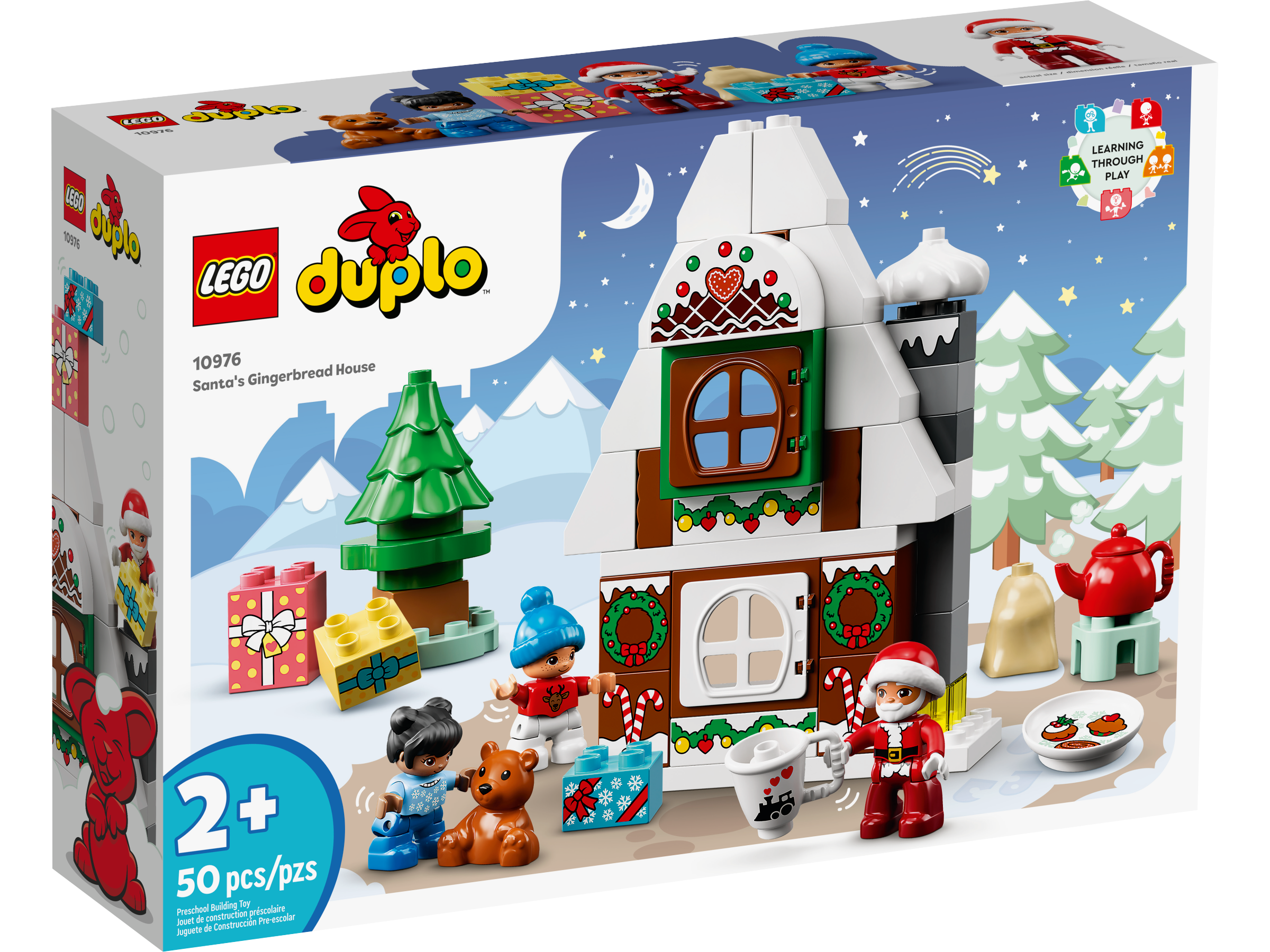 LEGO Duplo - Julemandens Honningkagehus (10976) - fragt