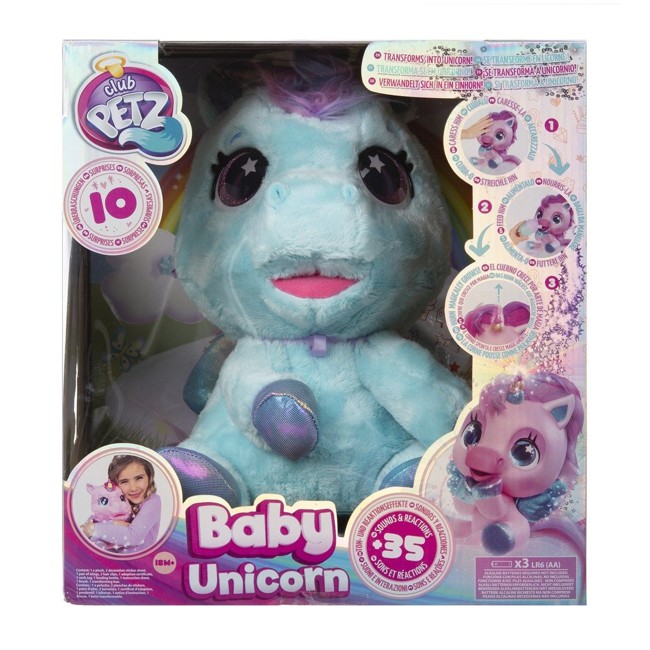 Club Petz - Baby Unicorn - Turquoise