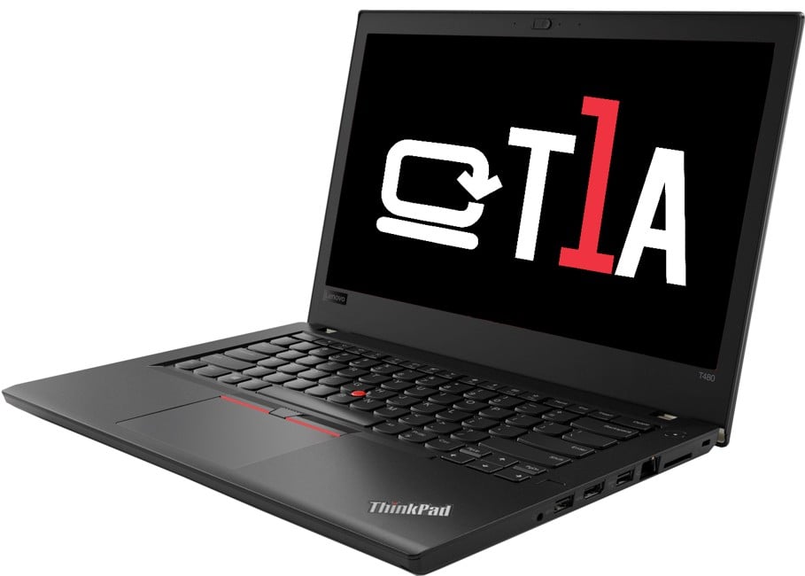 T1A - Lenovo ThinkPad T480 Refurbished Intel® Core™ i5 i5-8350U 14" Full HD 8GB DDR4 240GB SSD Wi-Fi 5 (802.11ac) Win10 Pro Black