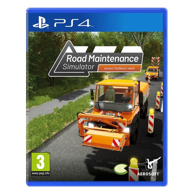 Road Maintenance - PlayStation 4 - Engelsk - Standard - fragt