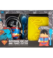 DC Comics - Superman Egg Cup And Toast Cutter